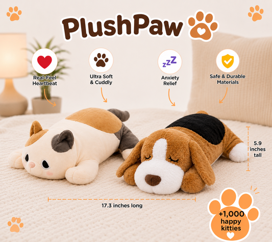 PlushPaw™ Calming Companion