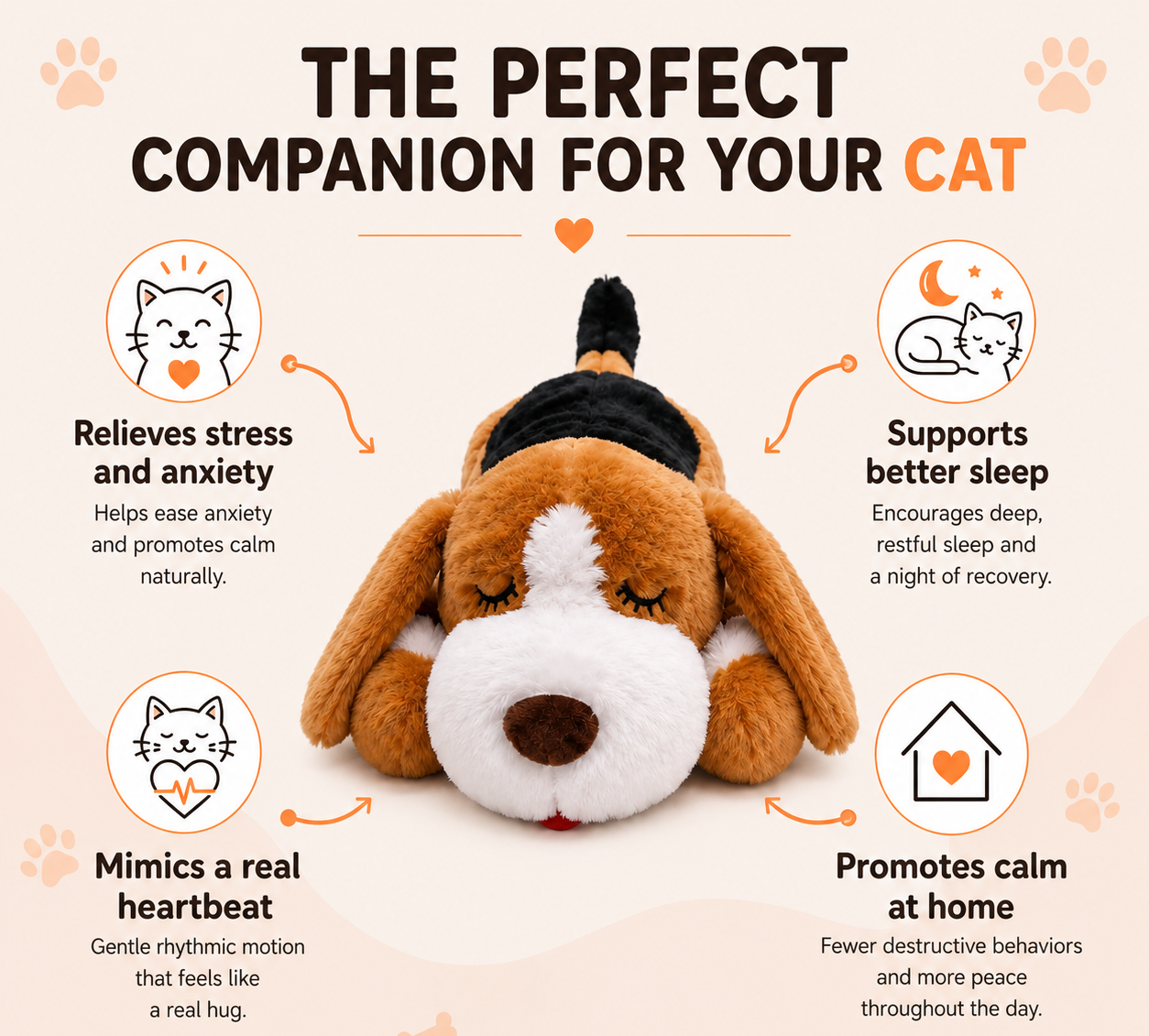 PlushPaw™ Calming Companion