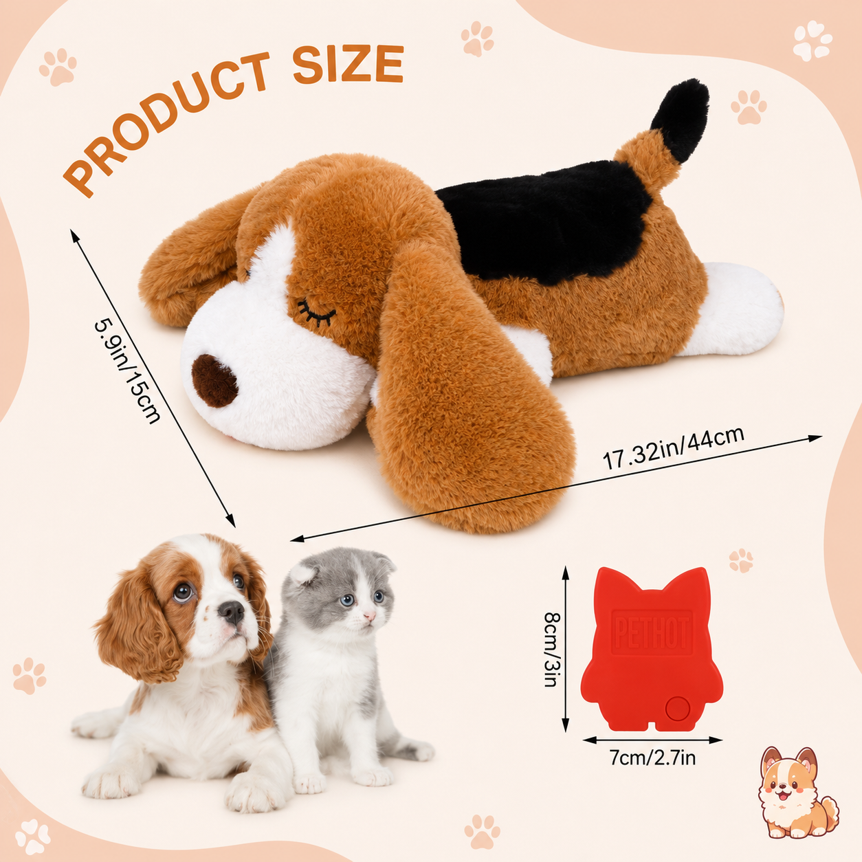 PlushPaw™ Calming Companion